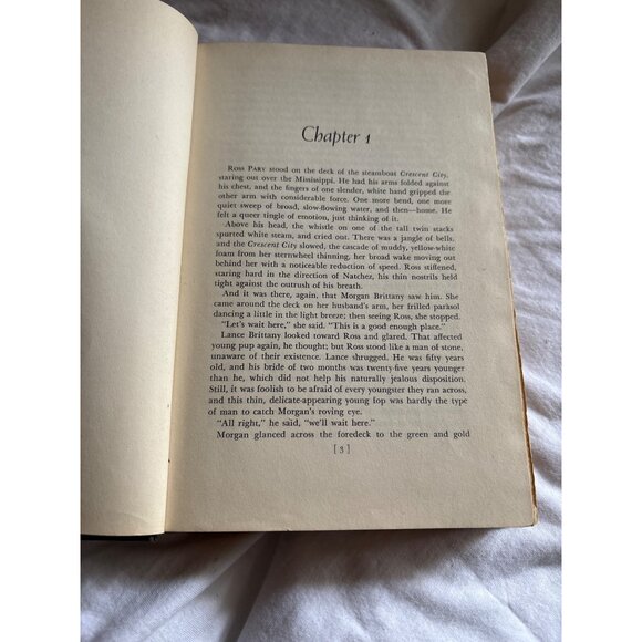 Floodtide By Frank Yerby 1950 Hardcover Novel Published By The Dial Press - Picture 7 of 14